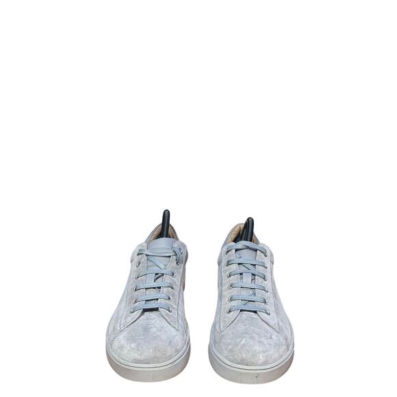 GIANVITO ROSSI Suede Low-Top Sneakers size euro 41 - Picture 1 of 9